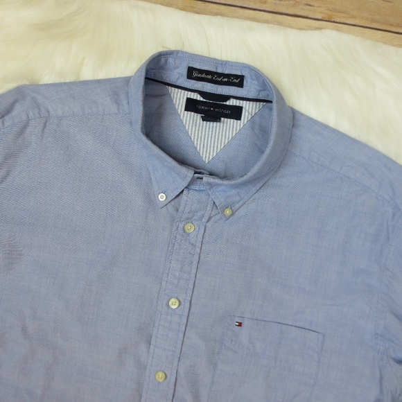 Tommy Hilfiger {Men's} Graduate End-on-End Shirt - Picture 4 of 5